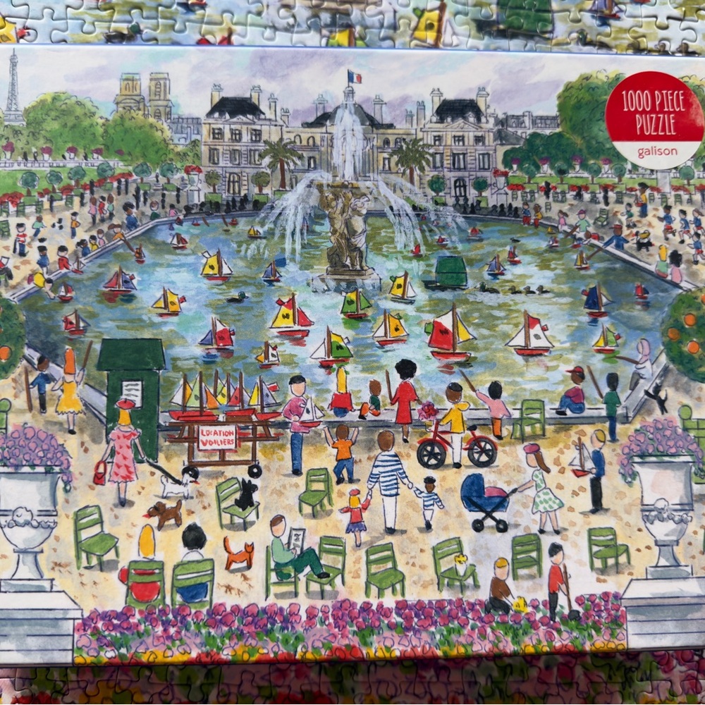 Galison 1000 piece puzzle Springtime in Paris